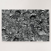 Zebra Puzzle Legpuzzel (Horizontaal)