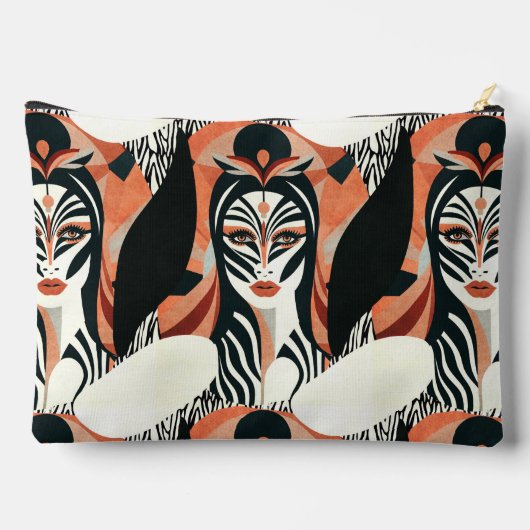 Zebra Queen Etui (Achterkant)
