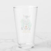 zebra quote cartoon drink bobba tea glas (Achterkant)