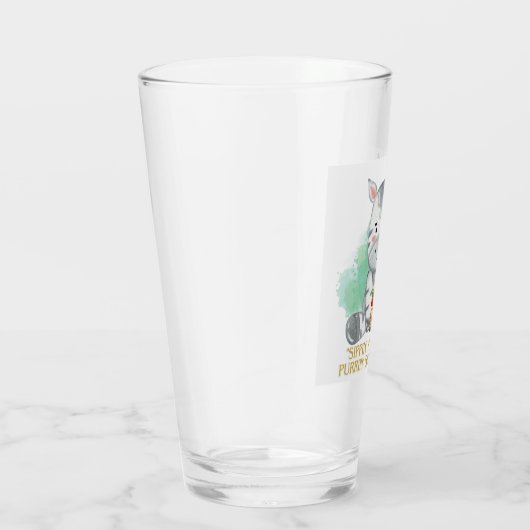 zebra quote cartoon drink bobba tea glas (Rechts)