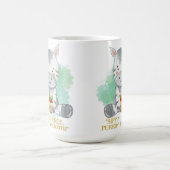 zebra quote cartoon drink bobba tea magische mok (Midden)