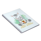 zebra quote cartoon drink bobba tea notitieboek (Rechterzijde)