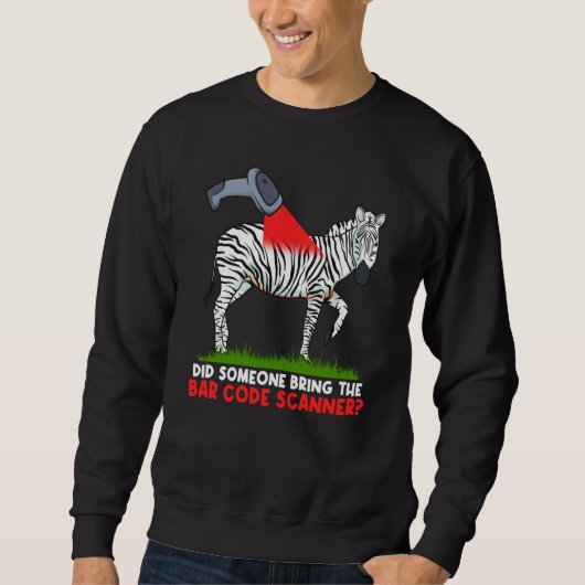 zebra quote women men motivational animal trui (Voorkant)