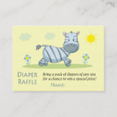 Zebra Raffle Tickets (Voorkant)