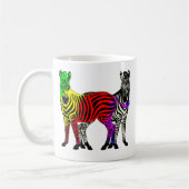 ZEBRA RAINBOW EN ZWARTE/WITTE KOFFIEMOK (Links)