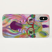 Zebra Rainbow Splash Case-Mate iPhone Case (Achterkant (horizontaal))