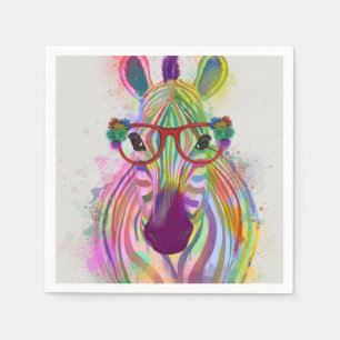 Zebra Rainbow Splash Servet