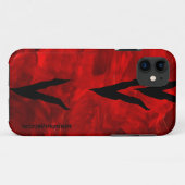 Zebra Red Iphone 5 Case-Mate iPhone Case (Achterkant (horizontaal))