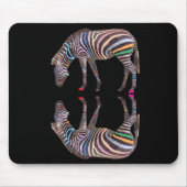 Zebra Reflection Mousemat Muismat (Voorkant)