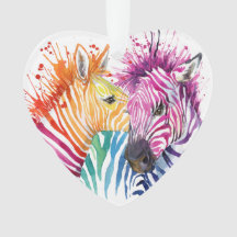 Zebra Regenboogversiering