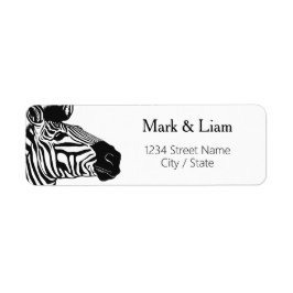 Zebra Retouradreslabels Etiket