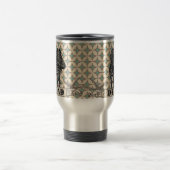 Zebra Retro Dad Travel Mug Reisbeker (Center)