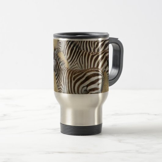 Zebra Revel Mug Reisbeker (Voorkant rechts)