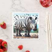 Zebra Rhino Servet (Insitu)