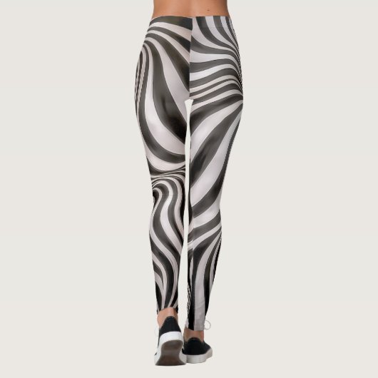 Zebra rock! leggings (Achterkant)