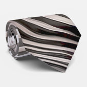 Zebra rock! stropdas (Opgerold)