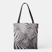 Zebra rock! tote bag (Achterkant)