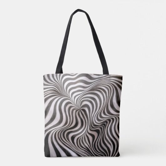 Zebra rock! tote bag (Achterkant)