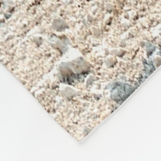 Zebra rol fleece deken (Hoek)