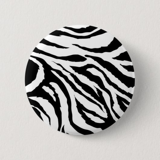 zebra ronde button 5,7 cm (Voorkant)