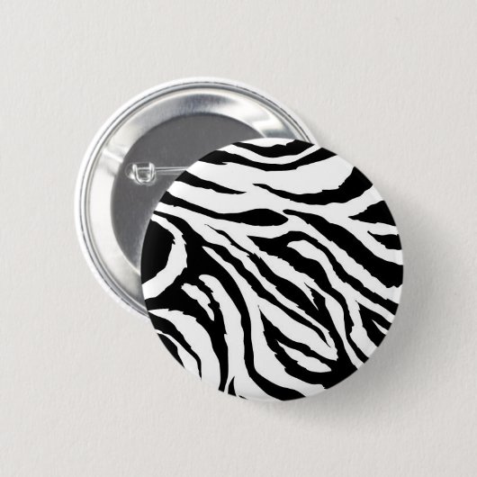 zebra ronde button 5,7 cm (Voorkant /achterkant)