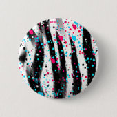 Zebra Ronde Button 5,7 Cm (Voorkant)