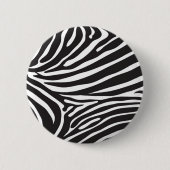 Zebra Ronde Button 5,7 Cm (Voorkant)