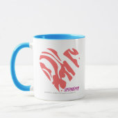 Zebra Roze 2 Mok (Links)
