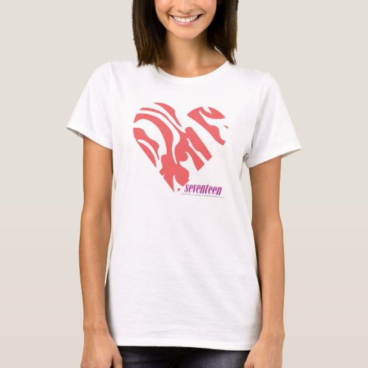 Zebra Roze 2 T-shirt (Voorkant)