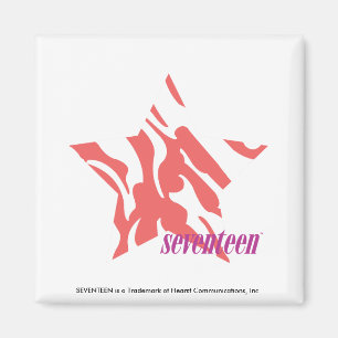 Zebra roze 3 magneet