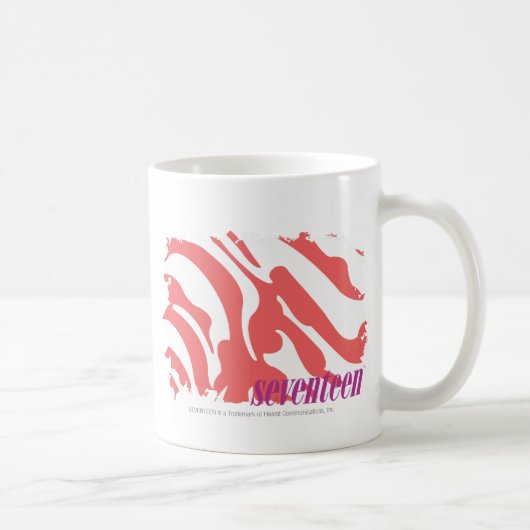 Zebra roze 4 koffiemok (Rechts)
