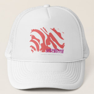 Zebra roze 4 trucker pet