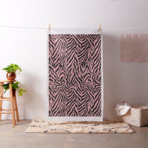Zebra Roze en zwart