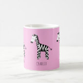 Zebra Roze Koffiemok (Center)