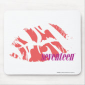 Zebra Roze Muismat (Voorkant)