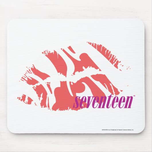 Zebra Roze Muismat (Voorkant)