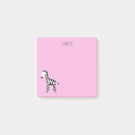 Zebra roze post-it® notes