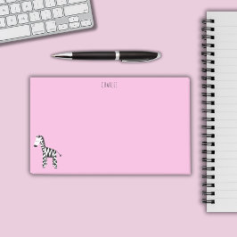 Zebra roze post-it® notes