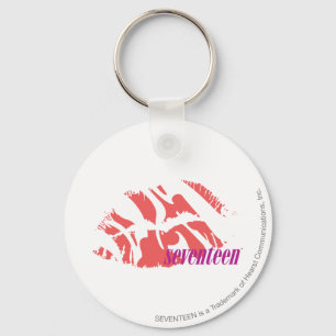Zebra Roze Sleutelhanger