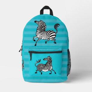 Zebra-rugzak Bedrukte Rugzak