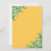 Zebra Safari oerwoud Party Kaart (Achterkant)