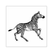 Zebra safaridier rubberstempel (Afrduk)