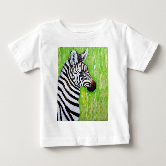 Zebra schilderen (Voorkant)