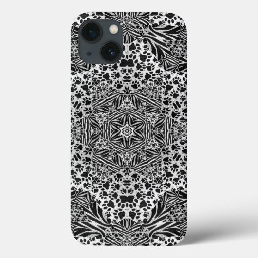 Zebra schilderingen Iphone6-draagtas van militaire Case-Mate iPhone Case (Achterkant)