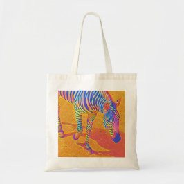 Zebra-schoudertas Tote Bag
