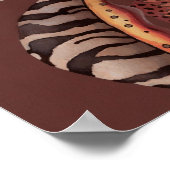 Zebra Seahorse Poster (Hoek)