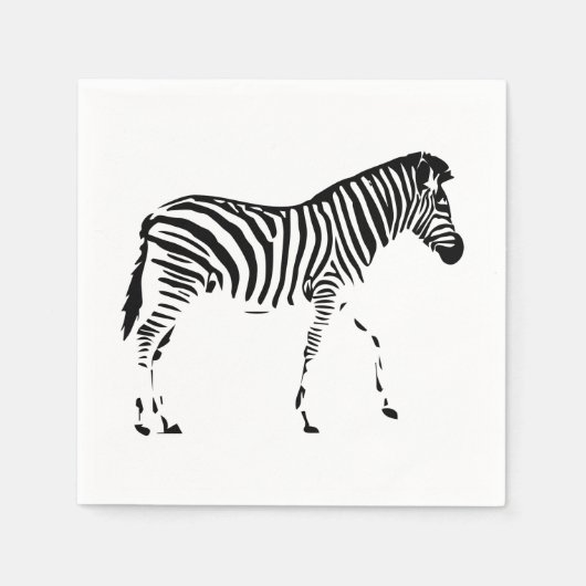 Zebra Servet (Voorkant)