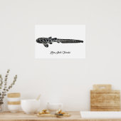 Zebra Shark (juveniel) Poster (Keuken)
