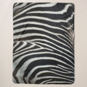 Zebra Sherpa Deken (Voorkant)