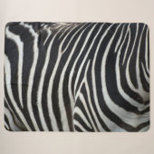 Zebra Sherpa Deken (Voorkant (horizontaal))